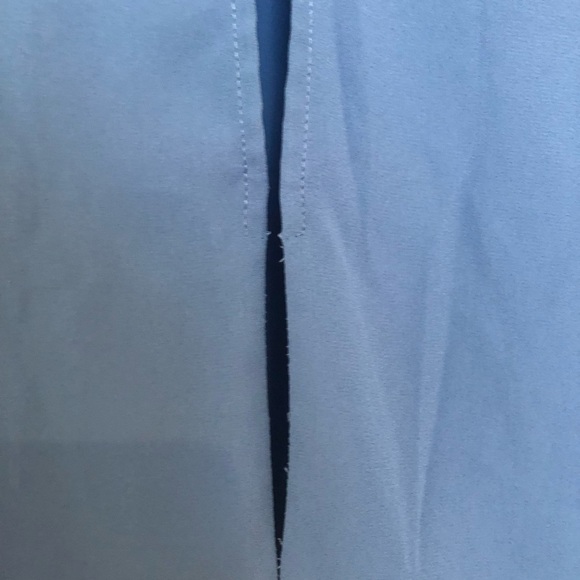 New! Sunday Best - Aritzia cropped blouse, blue extra small - Picture 11 of 11